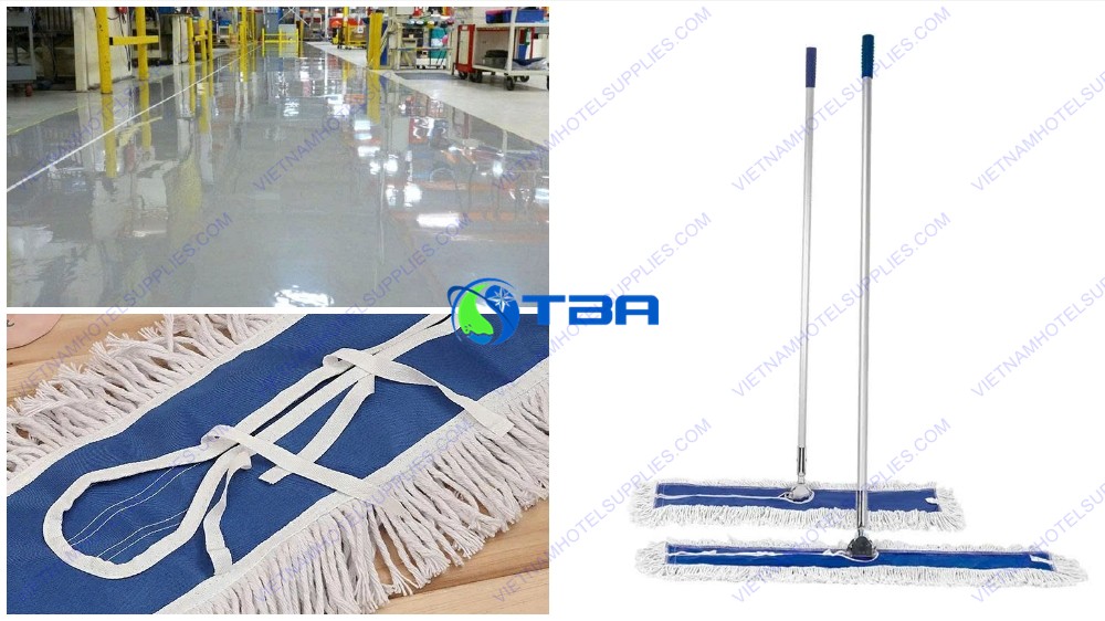 Cây lau bụi khô ướt đa năng kiểu cột 60cm ASIA-CLB003