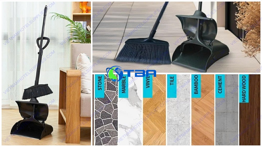 Bộ chổi ky hốt rác công nghiệp bệnh viện ASIA-HR003