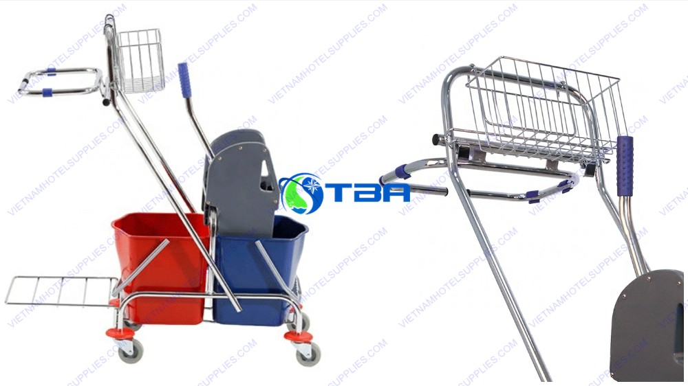 Xe dọn vệ sinh vắt nước cây lau sàn