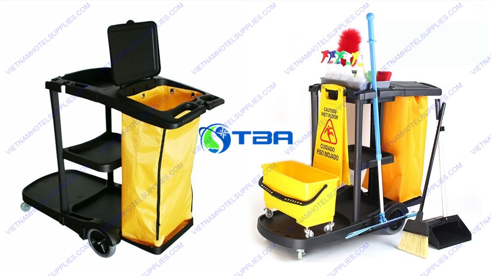 Xe làm vệ sinh bằng nhựa