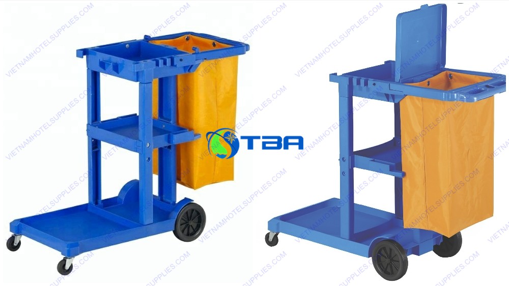 Xe vệ sinh đa năng 03 tầng chữ L