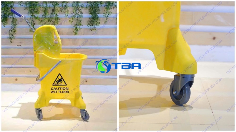 Xe vệ sinh vắt nước cây lau sàn