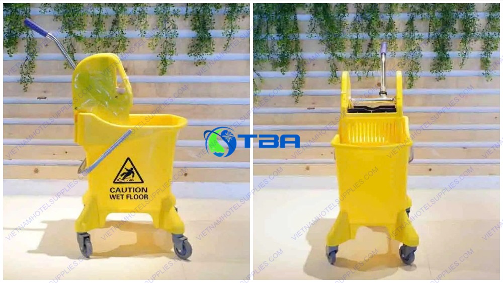 Xe vệ sinh vắt nước cây lau sàn