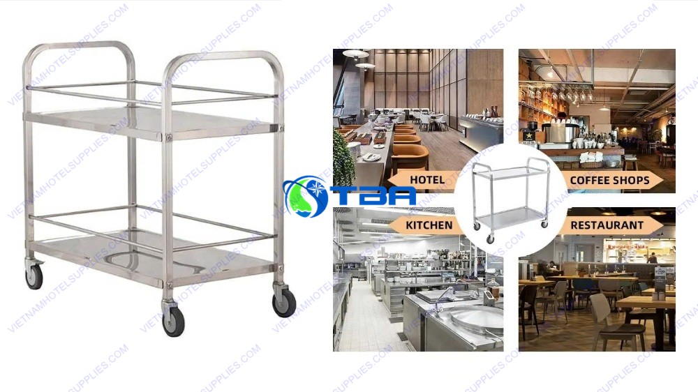 Xe đẩy phục vụ thức ăn đồ uống