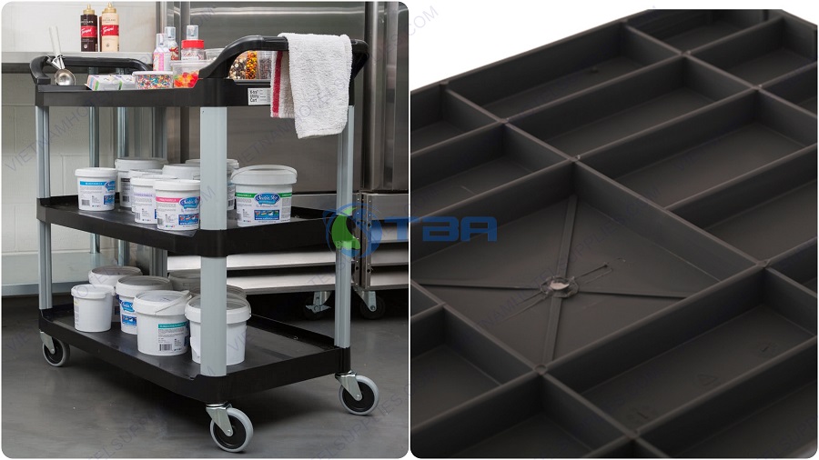 Xe đẩy phục vụ ăn uống cao cấp