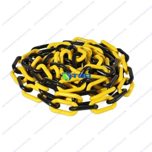 Dây xích nhựa vàng đen chất lượng cao