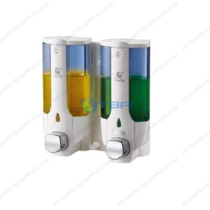 Bình đựng sữa tắm nước rửa tay treo tường 02 ngăn