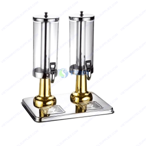 Bình đựng nước ngọt 2 ngăn chân vàng #SFD02G