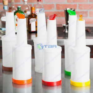 Bình Juice  bartender đựng & rót pha chế  1 Lít