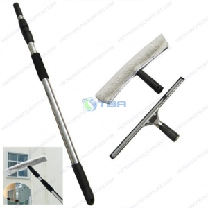 Bộ cây lau kính nối dài cao cấp 6m ASIA-6M
