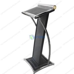 Bục phát biểu khung inox cho nhà hàng khách sạn