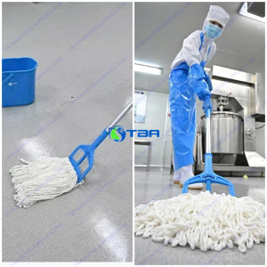 Cây lau sàn ướt đầu kẹp tòa nha cán nhôm ASIA-CLK02