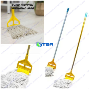 Cây lau sàn ướt công nghiệp kẹp vàng ASIA-CLK04
