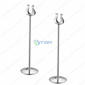 Cây kẹp Menu & số bàn inox #MN016