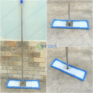CÂY LAU BỆNH VIỆN SỢI MICROFIBER XANH BẢN 60CM