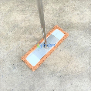 Cây lau sàn khô và ướt tấm san hô nâu bản inox 45cm
