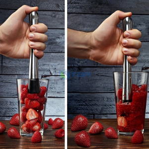 Chày inox trộn trái cây quầy bar