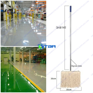 Cây lau sàn ướt nhà xưởng chữ T ASIA-017