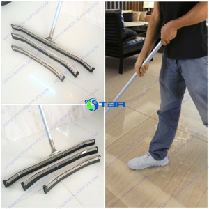 Cây đẩy nước gạt sàn 45cm kẹp inox cong ASIA-GSIC45