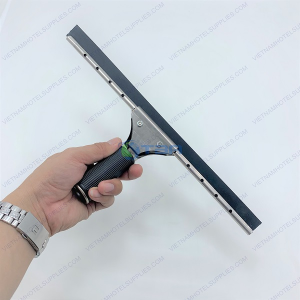 Tay gạt kính inox lưỡi cao su 35cm ASIA-GGK35