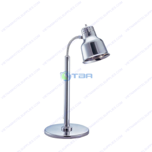 Đèn hâm nóng thức ăn 1 bóng đế inox tròn HL1-001