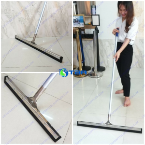 Cây đẩy nước gạt sàn 75cm kẹp inox ASIA-GSIN75