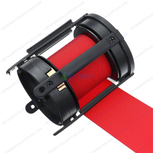 Hộp dây căng cột chắn inox màu đỏ 3 mét