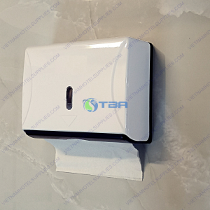 Hộp đựng giấy lau tay treo tường nhựa vuông 