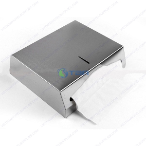 Hộp đựng khăn giấy treo tường inox cao cấp