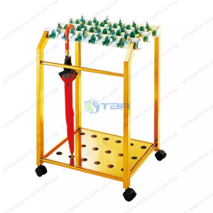 Kệ đựng ô dù cao cấp đặt tiền sảnh 18 ô có khóa