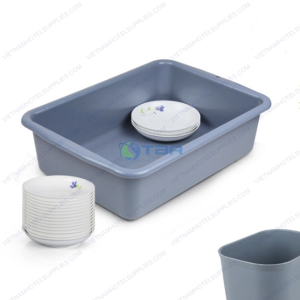 Khay nhựa đựng đồ dùng cho xe dọn bát đĩa