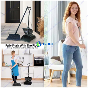 Bộ chổi ky hốt rác công nghiệp cán dài ASIA-HR005