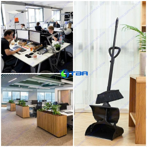 Bộ chổi quét ky hốt rác dùng văn phòng ASIA-HR006