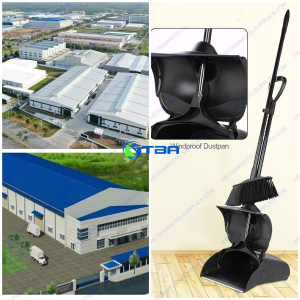 Chổi và ky hốt rác nhà xưởng ASIA-KHR002