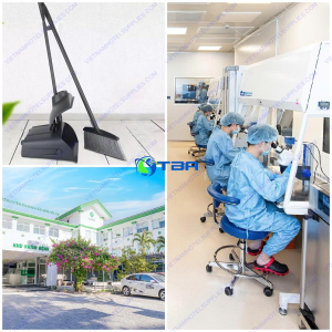 Bộ chổi ky hốt rác công nghiệp bệnh viện ASIA-HR003