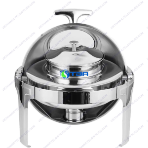 Nồi hâm soup tròn nắp kính ASIA6052PC