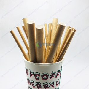 Ống hút giấy quán cafe - trà sữa