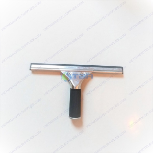 Tay gạt nước trên kính inox lưỡi cao su 25 cm