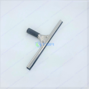 Tay gạt nước trên kính inox lưỡi cao su 40cm
