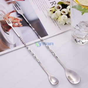 Thìa inox đa năng pha chế quầy bar cafe