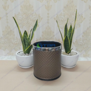 Thùng rác bọc da 2 lớp đặt phòng R003
