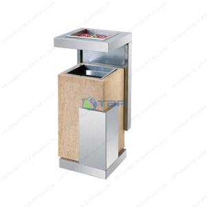 Thùng rác Nano inox cao cấp đặt sảnh A102W