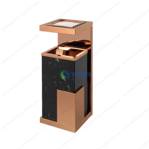 Thùng rác Nano inox cao cấp đặt tòa nhà A102B