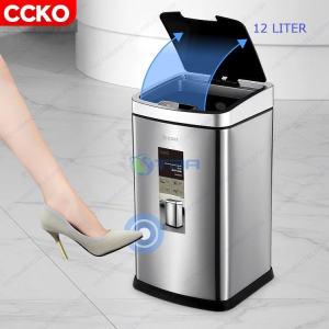 Thùng rác vuông cảm biến 12L #CK9915-12