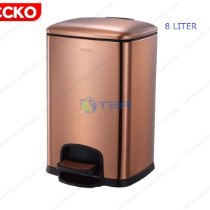 Thùng rác vuông inox cao cấp 8L #CK9934-8T