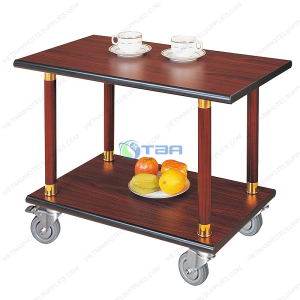 Xe đẩy cao cấp phục vụ rượu trà trái cây A067