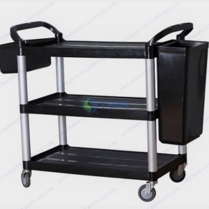 Xe đẩy phục vụ ăn uống đa năng khung hợp kim nhôm