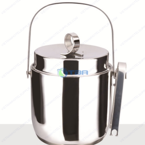 Xô đá inox 304 cao cấp 2 lớp AK004